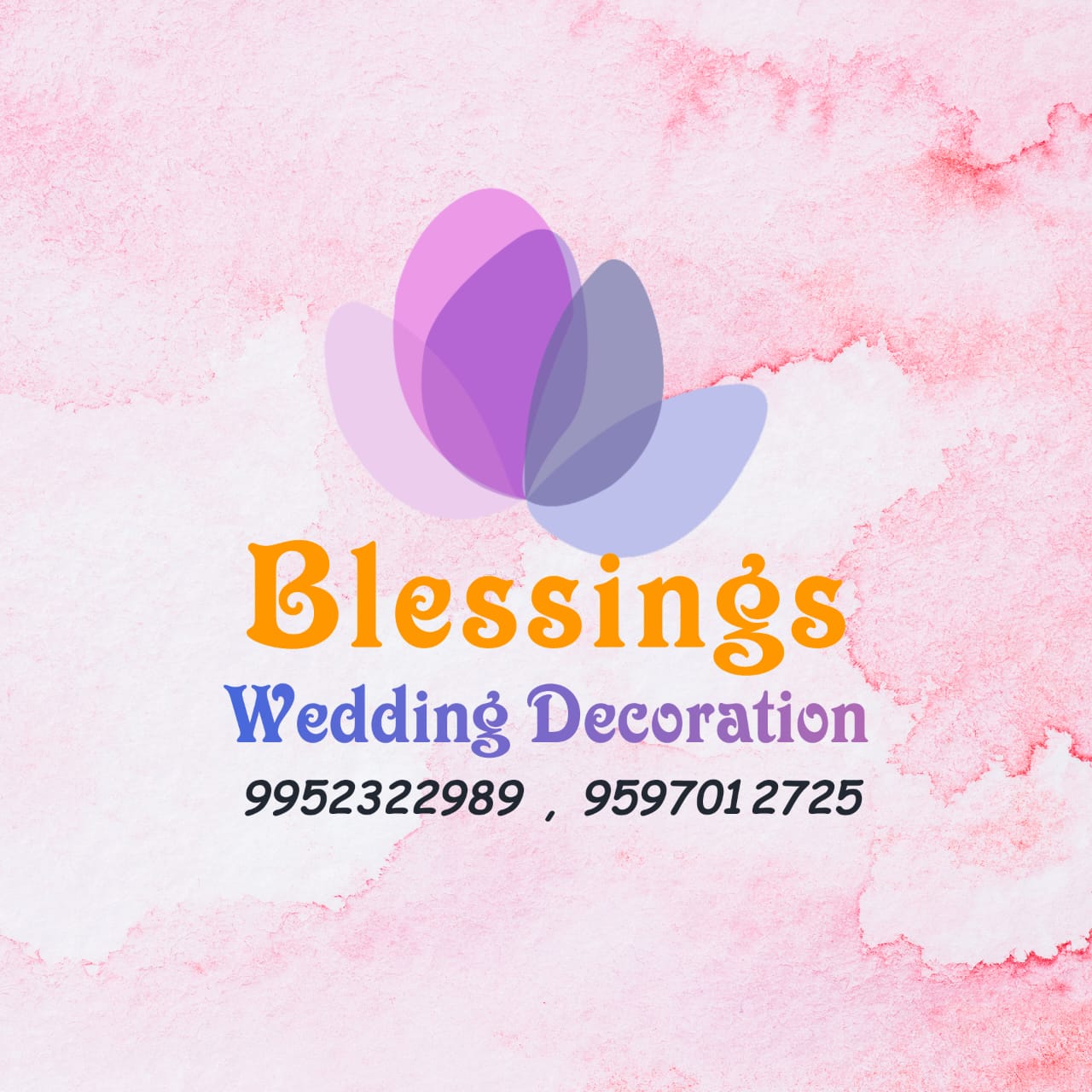 Blessings Event Decor Logo